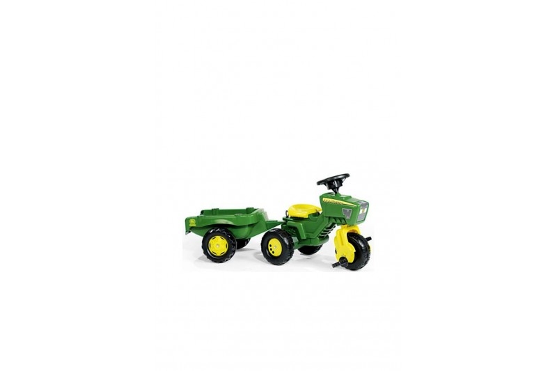 Traktor na pedały z przyczepą John Deere - Rolly Toys 052769