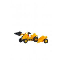 Traktor na pedały z ładowaczem i przyczepką CAT - Rolly Toys 023288