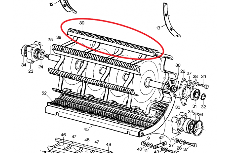 Para cepów L+L do New Holland Case 80411997 -9838432 - TraktorParts.pl