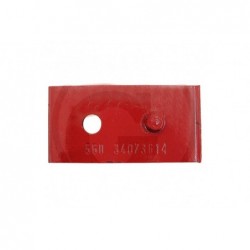 Piętka płozy Kverneland 073614R - KK073614R - 073614 - KK073614 - TraktorParts.pl - 1