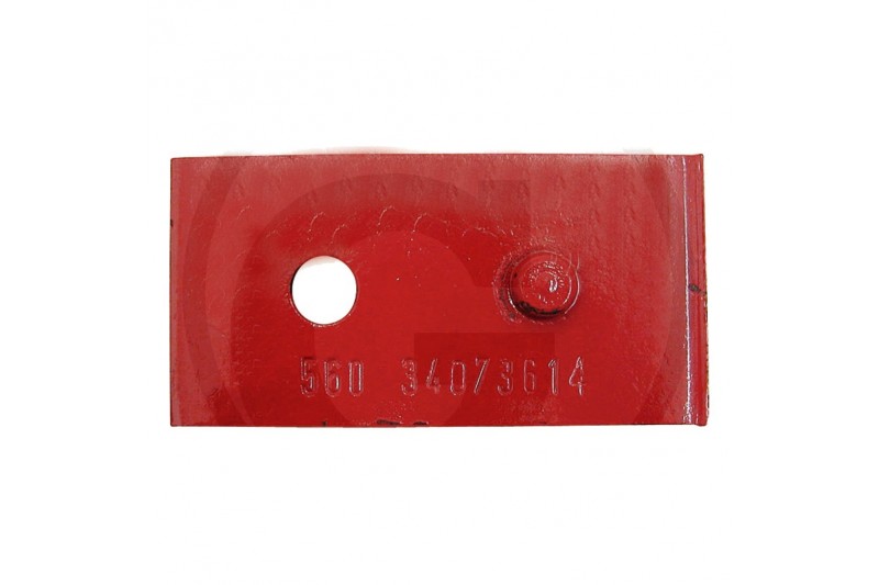 Piętka płozy Kverneland 073614R - KK073614R - 073614 - KK073614 - TraktorParts.pl - 1