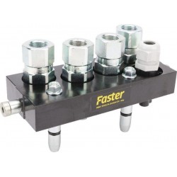 Szybkosprzg Multifaster 4x1-2" 1xEL część ruchoma Faster 2PS081412GMC - TraktorParts.pl - 1