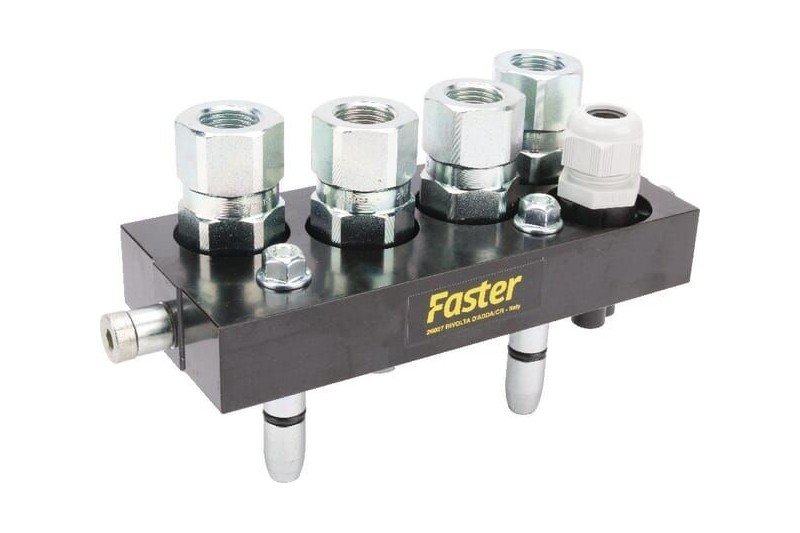 Szybkosprzg Multifaster 4x1-2" 1xEL część ruchoma Faster 2PS081412GMC - TraktorParts.pl - 1