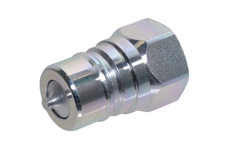 Szybkozłącze wtyczka 3-8" gwint wew. 3-8" BSP z zaworem grzybkowym ANV Faster ANV38GASM - TraktorParts.pl - 1
