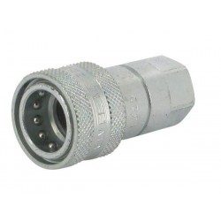 Szybkozłącze gniazdo 1-4" gwint wew. 1-4" BSP z zaworem grzybkowym NV Faster NV14GASF - TraktorParts.pl - 1