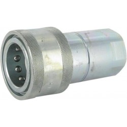 Szybkozłącze gniazdo 1" gwint wew. 1" BSP z zaworem grzybkowym NV Faster NV1GASF - TraktorParts.pl - 1