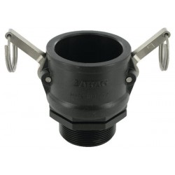 Gniazdo Camlock typ B PP gwint zew. 2" do Claas 18107B - TraktorParts.pl - 1