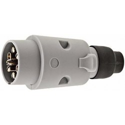 Wtyczka 7-biegunowa styki śrubowe Hella 8JA001930031 - TraktorParts.pl - 1