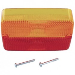 Klosz tylnej lampy zespolonej 120x80mm Hella 9EL997469001 - TraktorParts.pl - 1