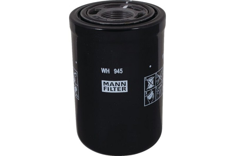 Filtr wymienny oleju Mann Filter WH945 - TraktorParts.pl - 1