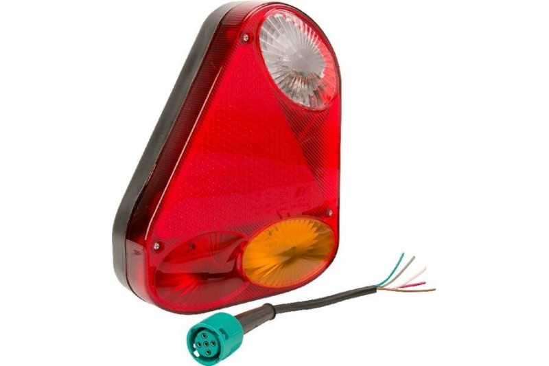 Lampa tylna zespolona prawa trójkątna GOPART LA45030R - TraktorParts.pl - 1