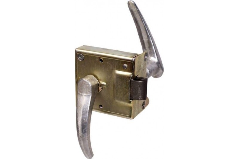 Zamek drzwi kabiny kpl- lewy do C-385 GOPART 80368916N - TraktorParts.pl - 1