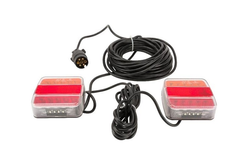 Zestaw lamp LED tylnych na magnes 12m GOPART LA65014 - TraktorParts.pl - 1
