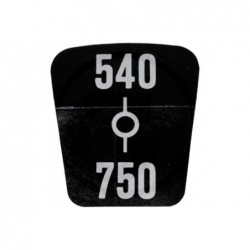 Schemat biegów Fendt 345100120030 - TraktorParts.pl - 1