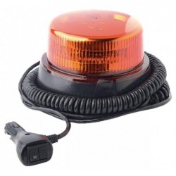 Lampa błyskowa uniwersalna LED 852-2 12-24V na magnes z wtyczką Waś 14006808522 - TraktorParts.pl - 1