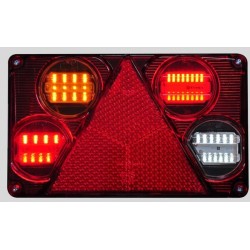 Lampa zespolona tylna LED 391 lewa Waś 1400300391 - TraktorParts.pl - 1