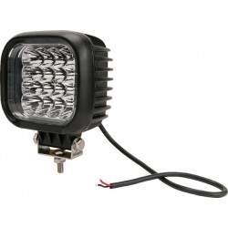 Lampa robocza LED kwadratowa 48W 4000 lm 10-30V światło skupione Kramp LA10056 - TraktorParts.pl - 1
