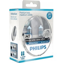 Żarówka H7 WhiteVision 12V Philips GL12972WHVSM - TraktorParts.pl - 1
