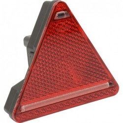 Lampa tylna zespolona LED prawa trójkątna 12-24V pomarańczowa-czerwona przykręcana Waś Waś 1400300330 - TraktorParts.pl - 1