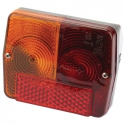 Lampa tylna zespolona 125x100mm lewa Cobo 02382000 - TraktorParts.pl - 1