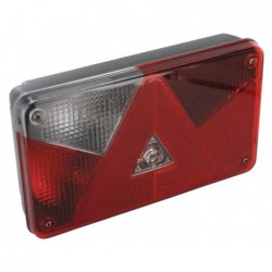 Lampa zespolona tylna lewa prostokątna 12V 5-pin Multipoint V Aspöck Aspöck 248510007 - TraktorParts.pl - 1