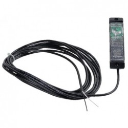 Lampa obrysowa LED 1-20W prostokątna 24V biała przykręcana 1 LED Hella 2PG008645961 - TraktorParts.pl - 1
