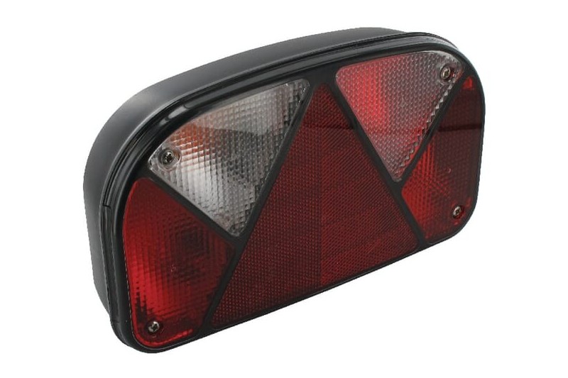 Lampa zespolona tylna lewa prostokątna 12V Aspöck 247000207 - TraktorParts.pl - 1