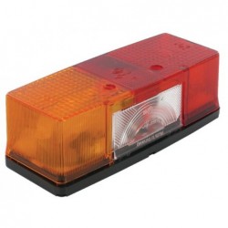 Lampa tylna zespolona 158x64mm lewa Hella 2SE003184011 - TraktorParts.pl - 1