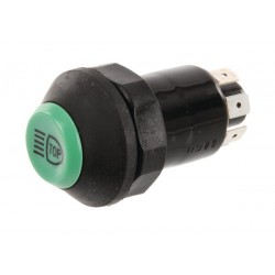 Przełącznik przyciskowy lamp górnych kabinowych okrągły zielony Pneutron 11165080PN - TraktorParts.pl - 1