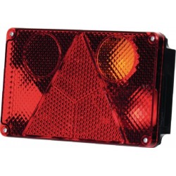 Lampa zespolona tylna prawa z podświetleniem tablicy rejestracyjnej 115b Waś 1400680115 - TraktorParts.pl - 1