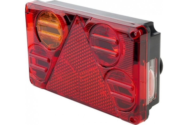 Lampa zespolona tylna 387 lewa 12-24V Waś 1400300387 - TraktorParts.pl - 1