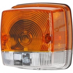 Lampa kierunkowskazu i postoju 21W kwadratowa 12V przykręcana Hella 2BE003014251 - TraktorParts.pl - 1