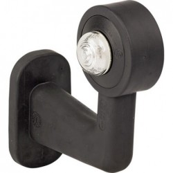 Lampa obrysowa LED lewa okrągła 12-24V biała przykręcana Waś Waś 1400699111 - TraktorParts.pl - 1
