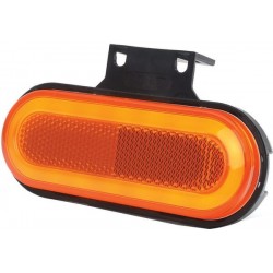 Lampa obrysowa LED z kierunkowskazem prostokątna 12-24V 124x49x20 mm Kramp LA30154IND - TraktorParts.pl - 1
