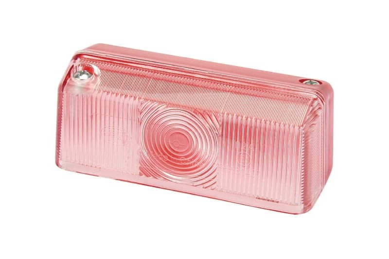 Klosz lampy przezroczysty-czerwony lewy-prawy Hella 9EL132215001 - TraktorParts.pl - 1