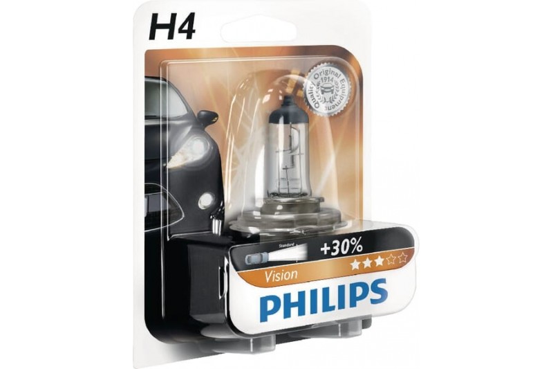 Żarówka H4 Vision 12V Philips GL12342PRB1 - TraktorParts.pl - 1