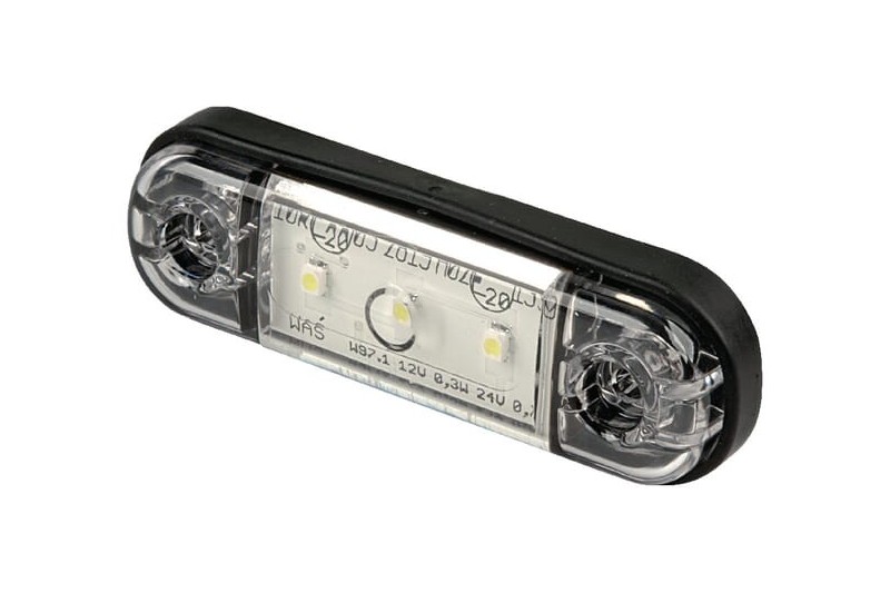 Lampa pozycyjna-obrysowa 3 LED 710 przednia 12-24V Waś 1400300710 - TraktorParts.pl - 1
