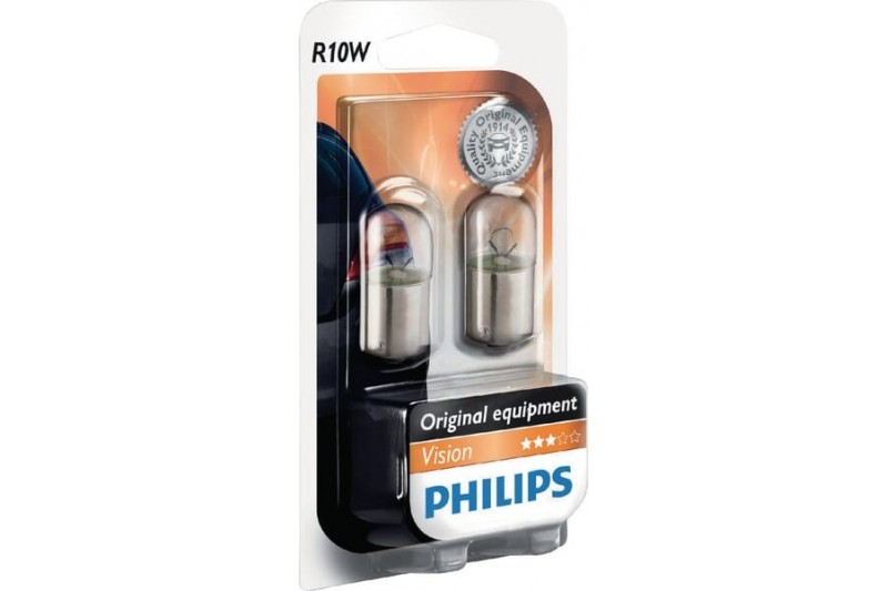 Żarówka R10W 12V Philips GL12814B2 - TraktorParts.pl - 1