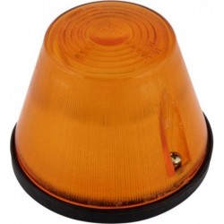 Lampa obrysowa okrągła 12-24V pomarańczowa przykręcana Waś Waś 1400690120 - TraktorParts.pl - 1