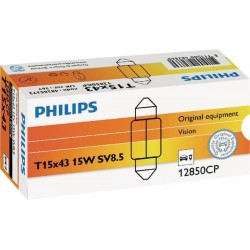 Żarówka rurkowa 12V 15W SV8 5 Philips GL12850 - TraktorParts.pl - 1