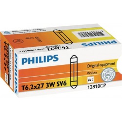 Żarówka rurkowa 12V 3W SV6 Philips GL12818 - TraktorParts.pl - 1