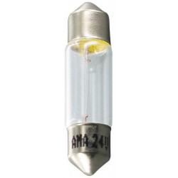 Żarówka rurkowa 24 V 3 W SV6 Safra GL2426 - TraktorParts.pl - 1
