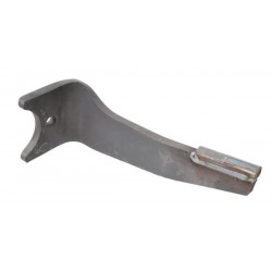 Ząb brony aktywnej 2 płytki węglika spiekanego prawy L-350 mm pasujący do Amazone Kramp KE0126C2 - TraktorParts.pl - 1