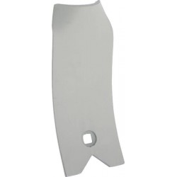 Osłona grządzieli 240x100 mm wzmocniona wygięta 1-otw. pasująca do Unia Kramp 1738050070N - TraktorParts.pl - 1