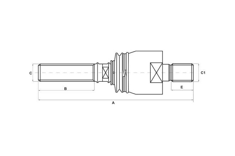 Stabilizator przegubu Kramp SHP786KR - TraktorParts.pl - 1