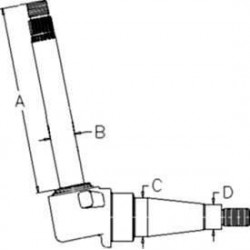 Zwrotnica prawa Vapormatic AV100704 - TraktorParts.pl - 1