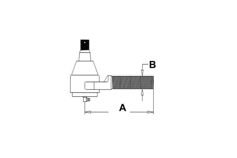 Końcówka drążka Vapormatic AV105065 - TraktorParts.pl - 1