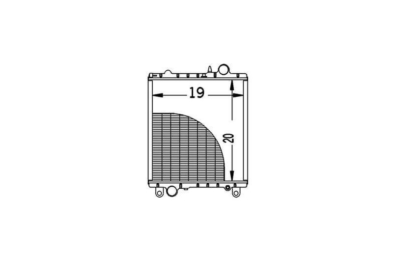 Chłodnica Vapormatic VPE3090 - TraktorParts.pl - 1