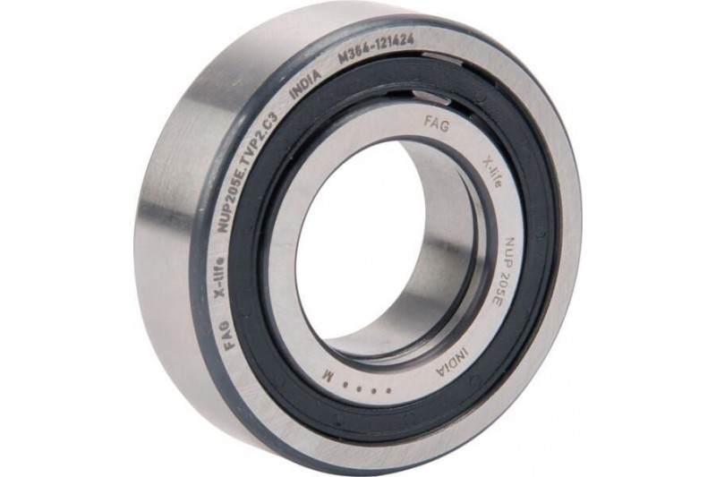 Łożysko walcowe 25x52x15 mm INA FAG NUP205EXLTVP2C3 - TraktorParts.pl - 1