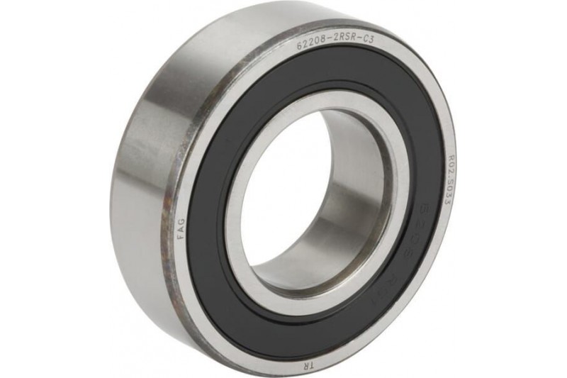 Łożysko kulkowe zwykłe 40x80x23 mm INA FAG 62208A2RSRC3 - TraktorParts.pl - 1